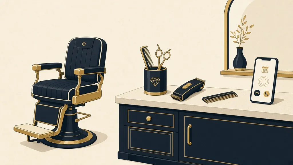 Illustration for How Barbers Can Take Deposits on Phone Bookings (Not Just Online)